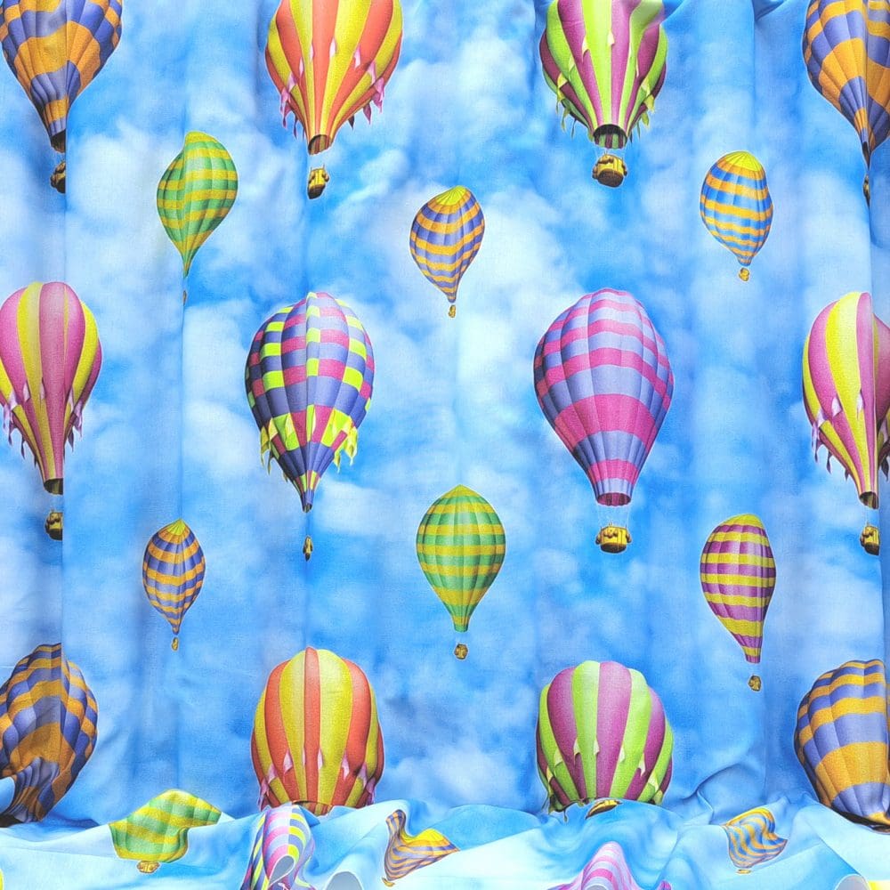 Hot Air Balloons Multi Fabric House of Fabrics