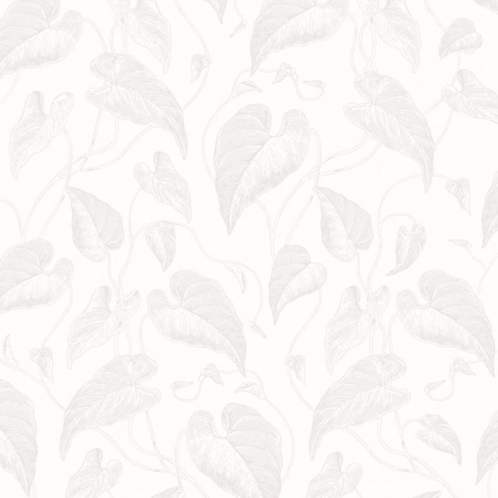 Fleur de Vigne Grey Wallpaper, 3472_B House of Fabrics